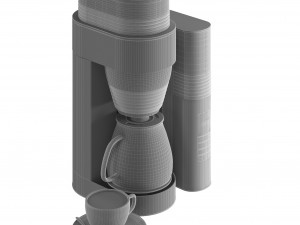 3D Coffee machine Melitta AromaFresh X New Generation Model 3D