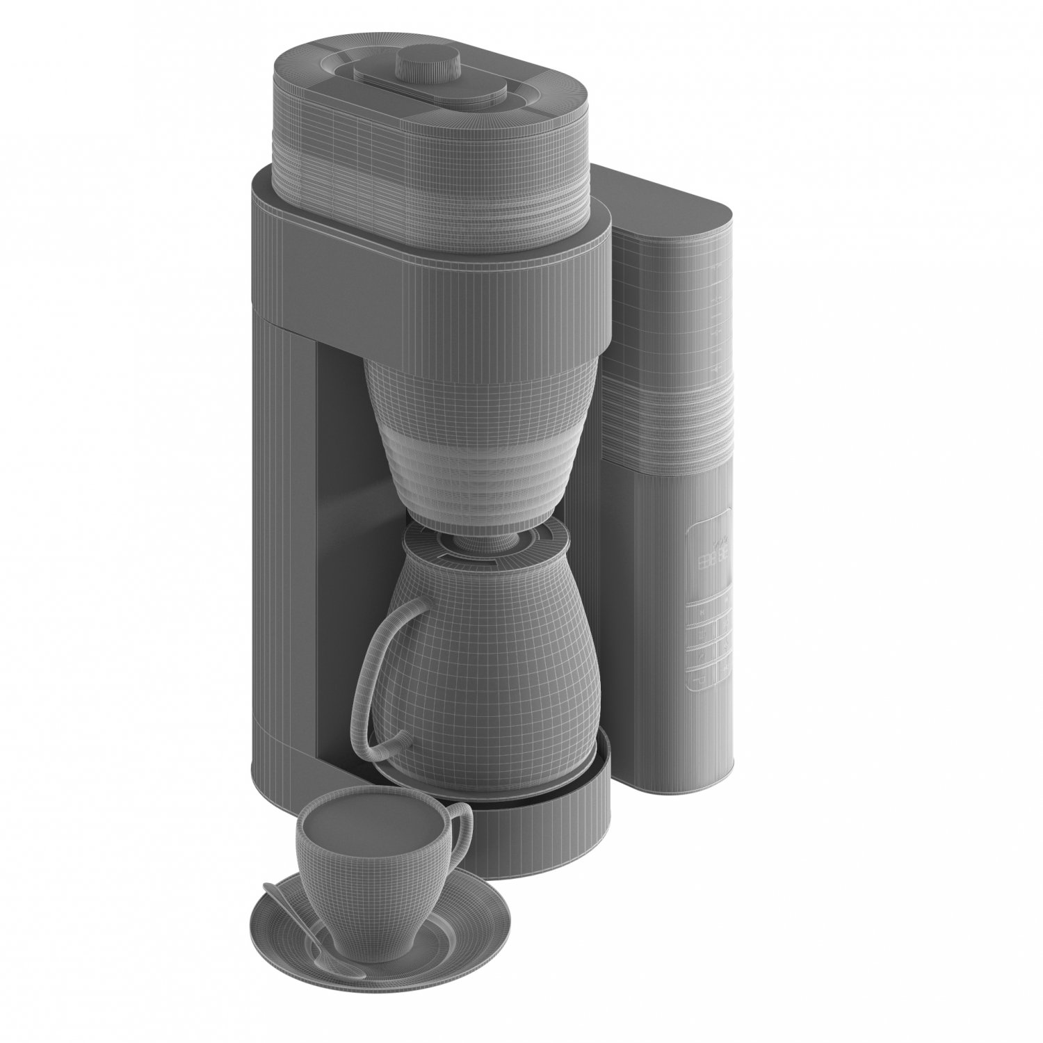 Ninja Espresso Coffee Maker 3D model - Download Electronics on