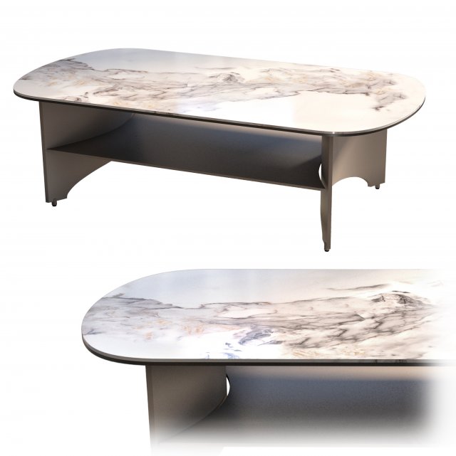 Aspen coffee table by Centrepieceinternational 3D Model .c4d .max .obj .3ds .fbx .stl .blend 