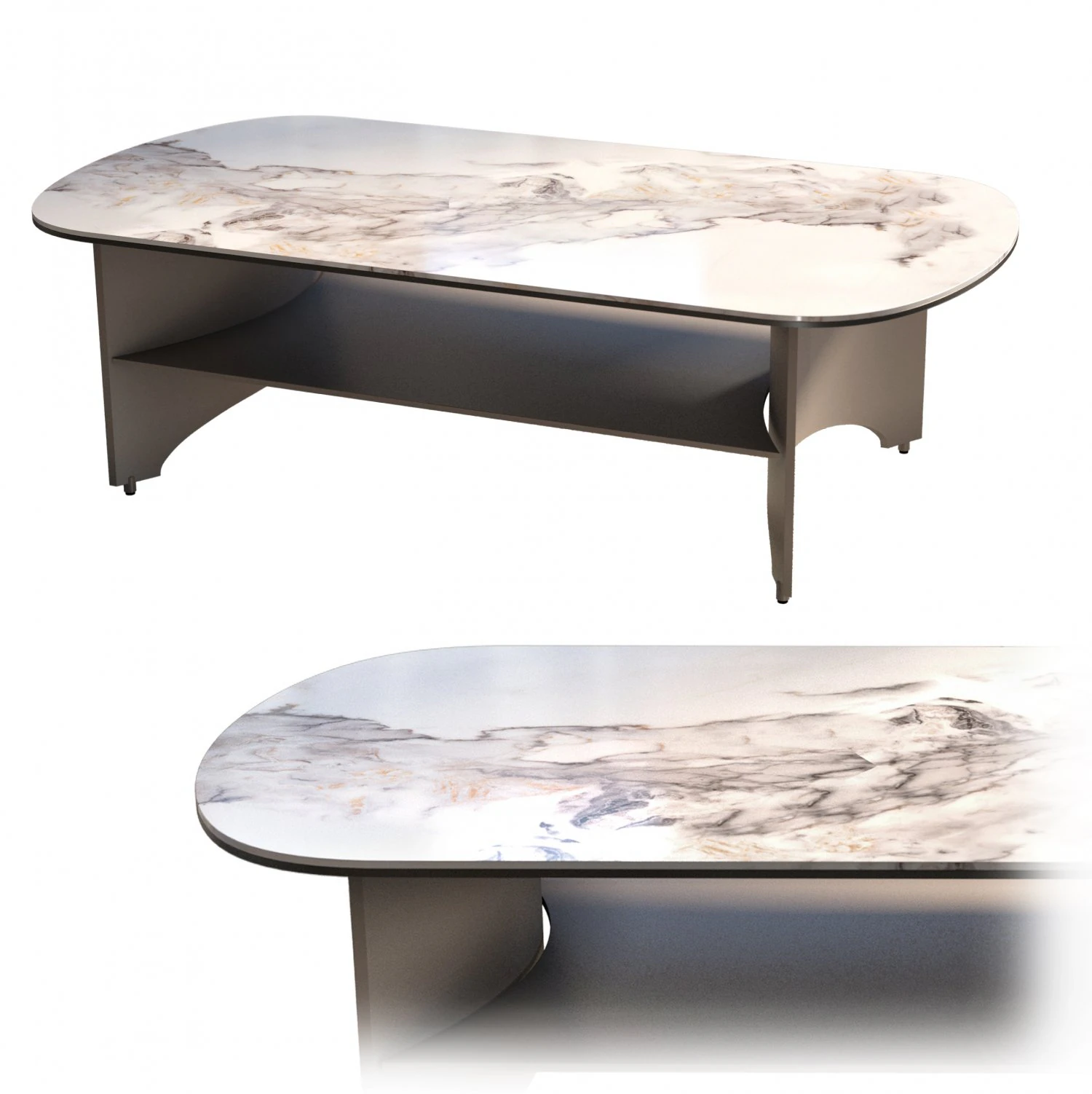 Aspen coffee table by Centrepieceinternational 3D Model .c4d .max .obj .3ds .fbx .stl .blend