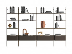Radice bookcase by Natuzzi Italia 3Dモデル