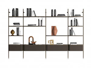 Radice bookcase by Natuzzi Italia 3D Model