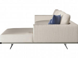 Alea sofa by Smania Model 3D