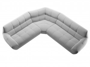Albatros corner sofa by Nordholtz Modello 3D