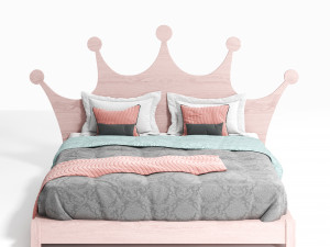 The Princess Childrens Bed by Buildourbed 3D Модель
