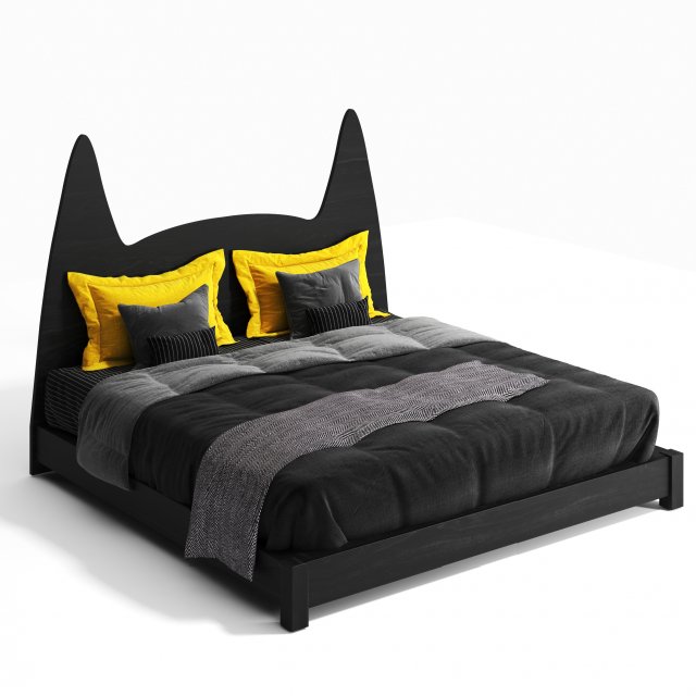 The Bat Childrens Bed by Buildourbed Model 3D .c4d .max .obj .3ds .fbx .stl .blend 