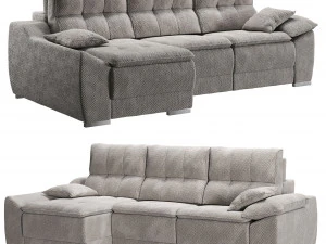 Sof&aacute; seccional Anita de Nordholtz Modelo 3D