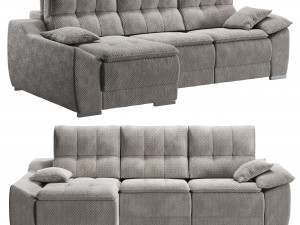Anita sectional sofa by Nordholtz 3D Model