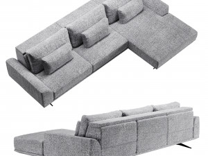 Holger sofa by Nordholtz 3D-Modell