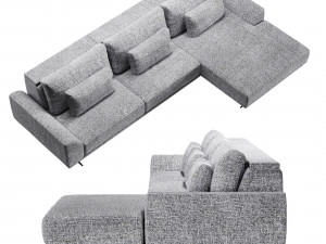 Holger sofa by Nordholtz 3D-Modell