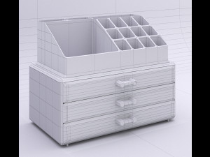 Acrylic organizer 3D Model