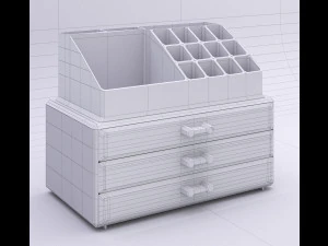 Acrylic organizer 3D Model