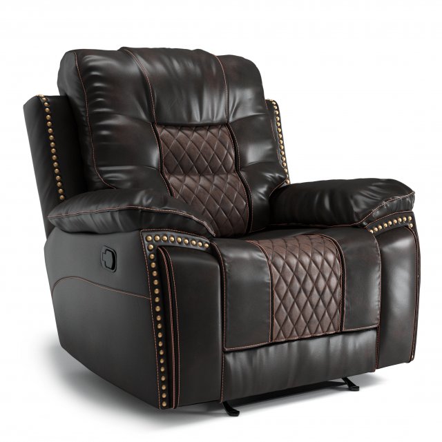 Recliner chair LV3000 Commander Brown Modèle 3D .c4d .max .obj .3ds .fbx .stl .blend 