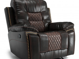 Recliner chair LV3000 Commander Brown 3D Модель