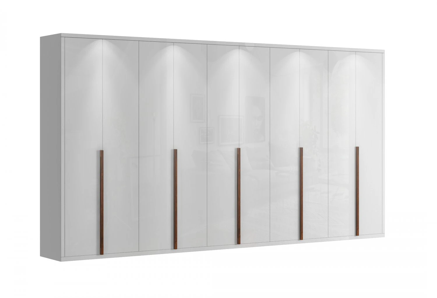 Wardrobe Nordic gloss by Urbanwardrobes 3D Model .c4d .max .obj .3ds .fbx .stl .blend 
