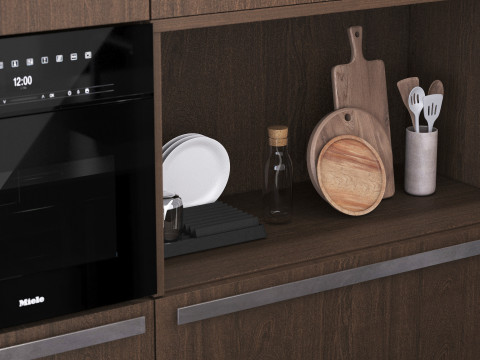 LINES kitchen by Pietboon 3D 모델