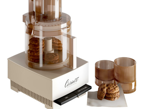 Food processor 50TH Anniversary Edition by Cuisinart 3D-Modell