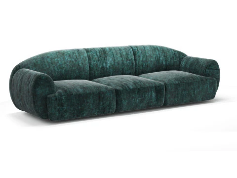 Memoria sofa by Karim Rashid Natuzzi 3D Model