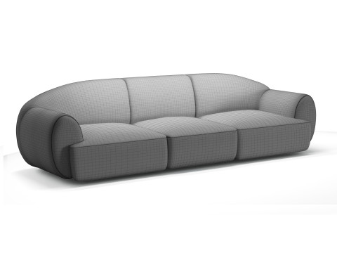 Memoria sofa by Karim Rashid Natuzzi Modelo 3D