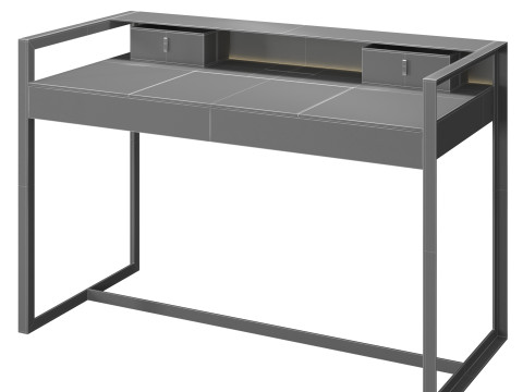 Writing desk Rialto by Rimadesio 3D Model
