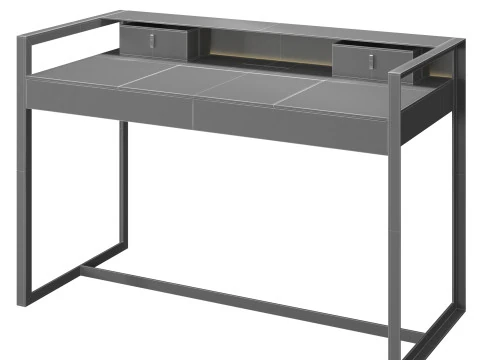 Writing desk Rialto by Rimadesio 3D Model