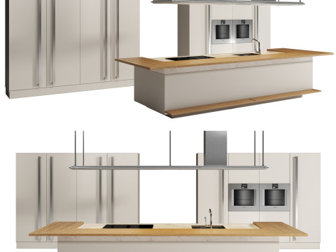 Kitchen Proxima by Arclinea 3D Model