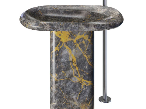 Wash basin Selce by Lithea 3D Model