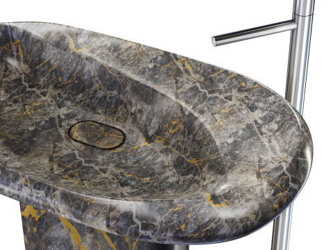 Wash basin Selce by Lithea 3D Модель