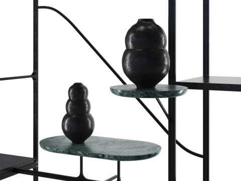 Etna bookshelf by Lithea 3D मॉडल