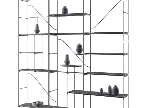 Etna bookshelf by Lithea 3D मॉडल