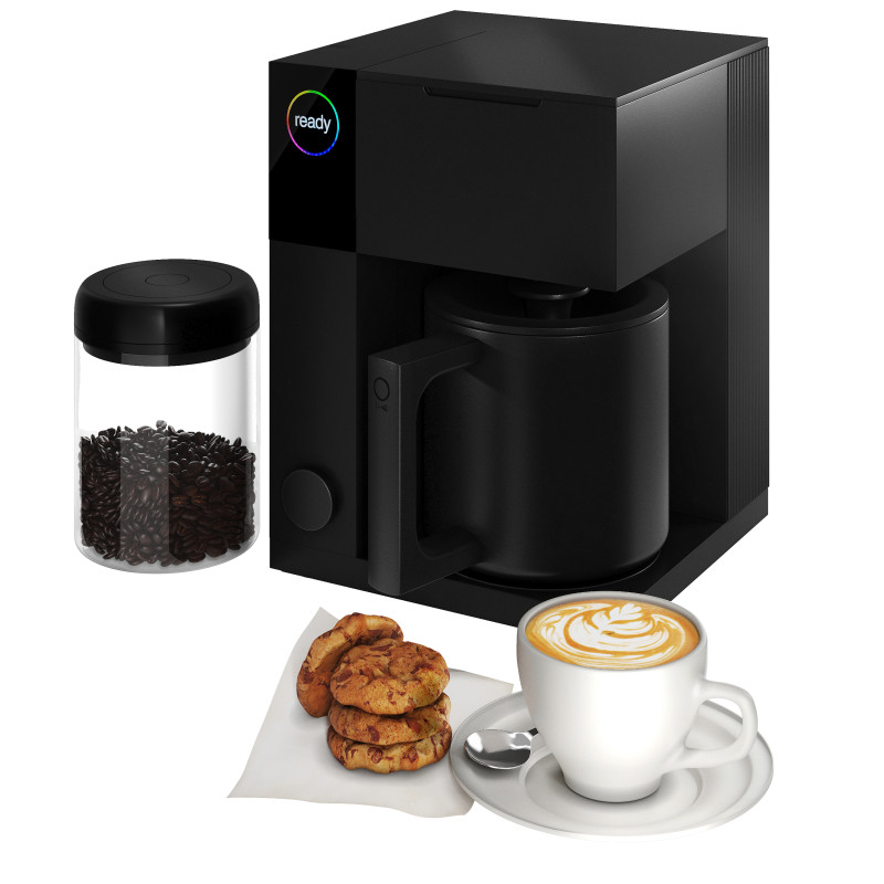 Aiden Precision Coffee Maker by Fellow 3D मॉडल .c4d .max .obj .3ds .fbx .stl .blend