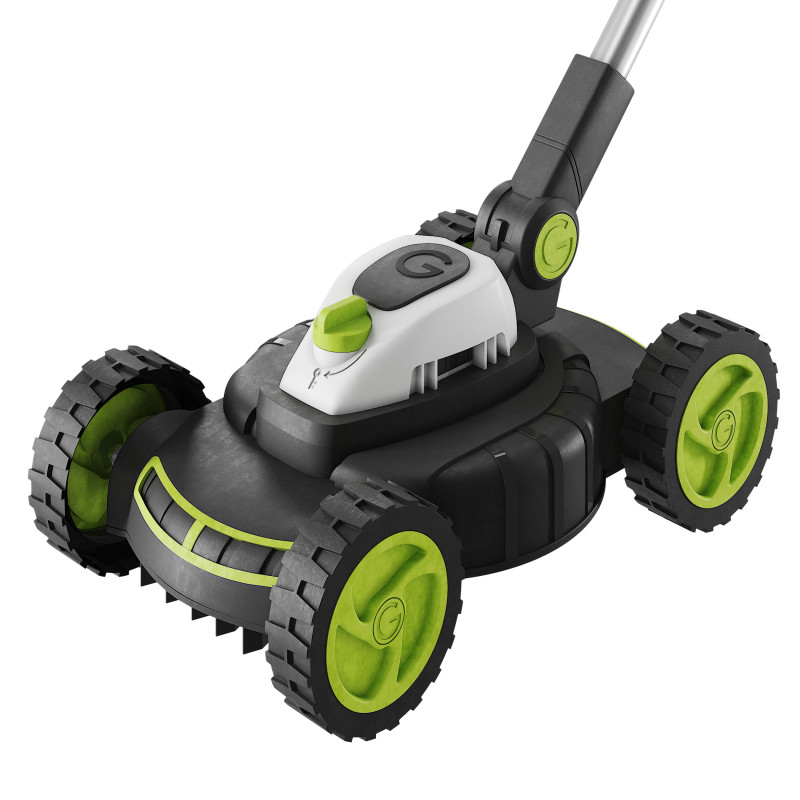 Lawn mower by Gtech 3D Модель .c4d .max .obj .3ds .fbx .stl .blend 