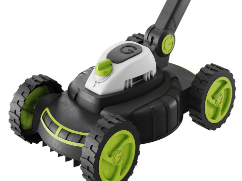 Lawn mower by Gtech 3D Model