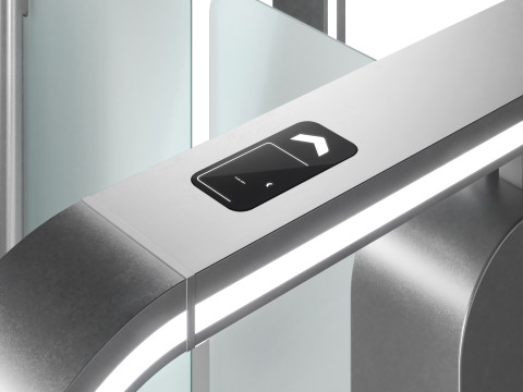 Entrance gates Speegate by Assa Abloy 3D Model