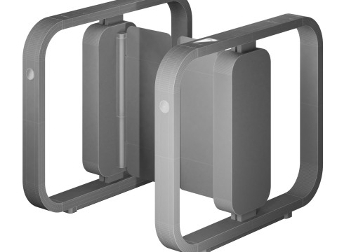 Entrance gates Speegate by Assa Abloy 3D Model