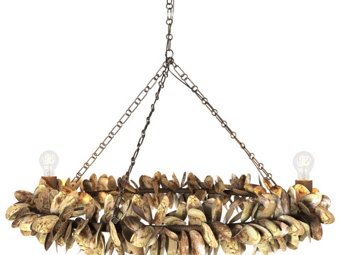 Siena chandelier by Palecek 3D Модель