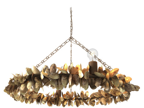 Siena chandelier by Palecek 3D Model