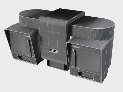 Dual Lens Omni Camera DeepinView by Hikvision 3D Модель