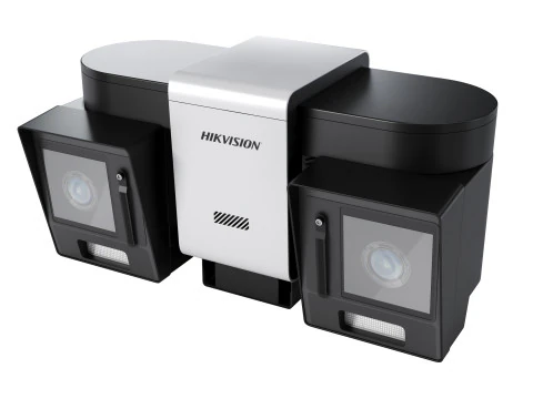 Omnicamera a doppio obiettivo DeepinView di Hikvision Modello 3D