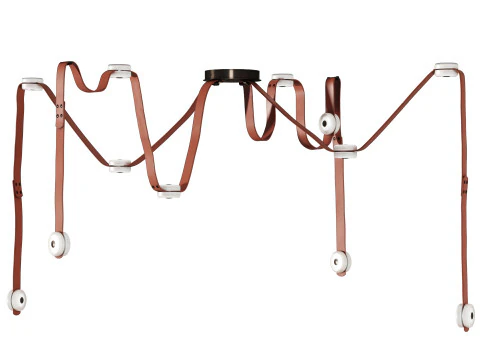 Grande suspension LED SNAPS par Hubbardtonforge Modèle 3D