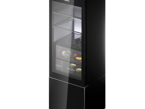 Casarte brand fully built-in two-door ice bar by Haier Modelo 3D