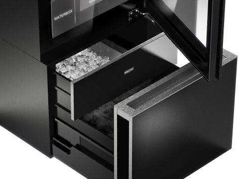 Casarte brand fully built-in two-door ice bar by Haier Modelo 3D