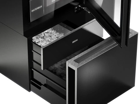 Barra de gelo de duas portas totalmente integrada da marca Casarte da Haier Modelo 3D