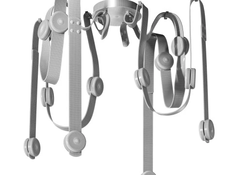 SNAPS middle LED Pendant vers2 by Hubbardtonforge 3D Model