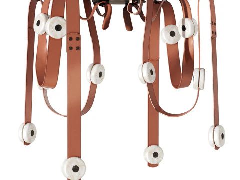 SNAPS middle LED Pendant vers2 by Hubbardtonforge 3D Model