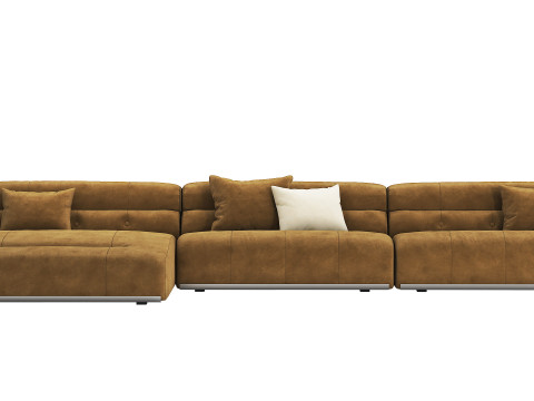 Coupe modular sofa Modello 3D