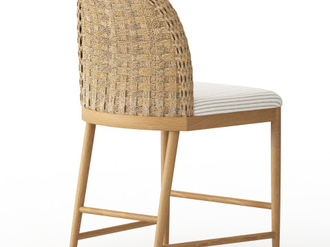 Molly Dining Chair by McGee Co 3D मॉडल