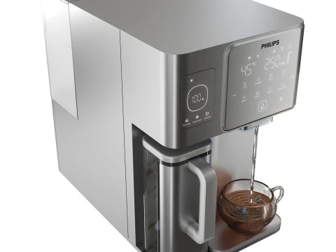 Stazione di purificazione dell'acqua ad osmosi inversa di Philips Modello 3D