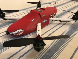 wilder chaser 3d printed drone 3D Print Model