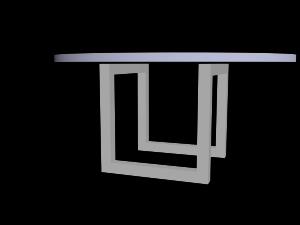 table Modello 3D